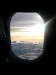 from the airplane window
